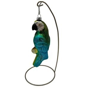 Parrot Ornament 6" Tree or Tabletop